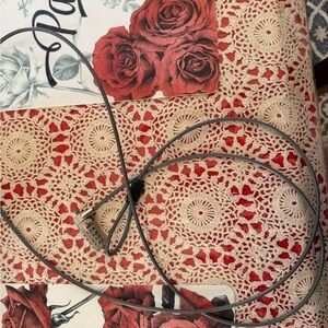 Leather Cable Necklace with Combination Lock Accent - Black